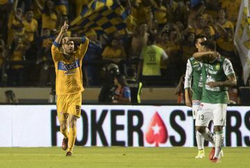 El color de los cuartos de final de vuelta entre Tigres y León