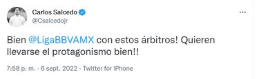 Carlos Salcedo manda mensaje a la Liga MX al descanso del León vs Bravos