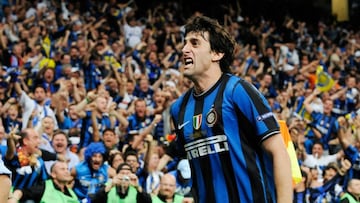 ¿Qué fue de Diego Milito, el príncipe del Inter al que Florentino pretendió durante una entrega de medallas?