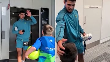 Alcaraz’s incredible gesture to young fan at the Australian Open leaves everyone speechless