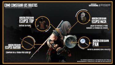 PUBG presenta nuevo evento junto a Horizon Zero Dawn