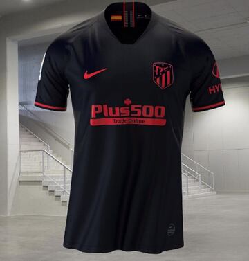 Atletico Madrid unveil new 'all black' 2019-20 away kit