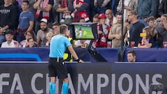 Referees removed from Champions League game for stealing road sign while drunk