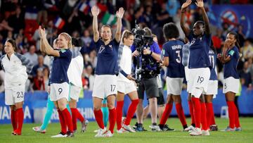 La jugadoras de Francia volver&aacute;n a tener un lleno ante Brasil.