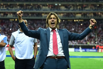 Después de su paso por River Plate equipo donde ganó la Copa Libertadores, Almeyda dio el salto al futbol de Europa con la Lazio  cosechando varios títulos. Para el 2015 firmó con Chivas dejando cinco campeonatos. 