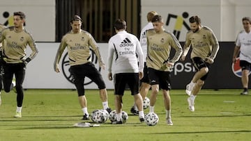 Real Madrid complete last session ahead of Super Cup final