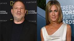 Harvey Weinstein sugiri&oacute; matar a Jennifer Aniston por delatarlo