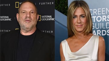 Harvey Weinstein sugirió matar a Jennifer Aniston por delatarlo