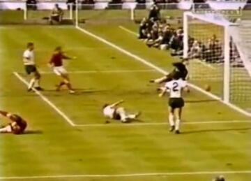 Pol¨¦mico 'gol fantasma' de Geoffrey Hurst en la final del Mundial de 1966 Inglaterra - Alemania.