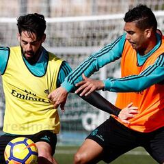 Cristiano trabajó en el gimnasio