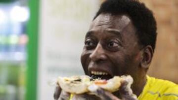 El exfutbolista brasileño Pelé.