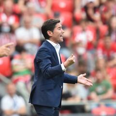 Marcelino: "Hemos sometido al rival"