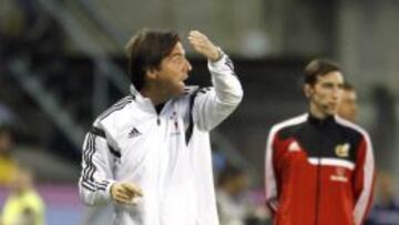 Berizzo, durante el partido.