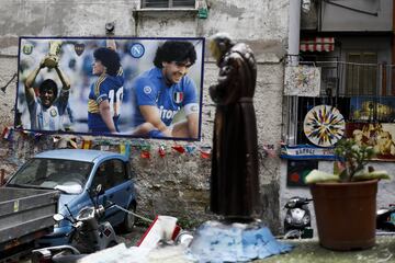 El museo de Maradona en Quartieri Spagnoli