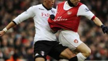 <b>EN RACHA. </b>Nasri ya brilla en el Arsenal gracias a Wenger.