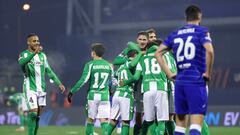 El Betis se pasea en Zagreb