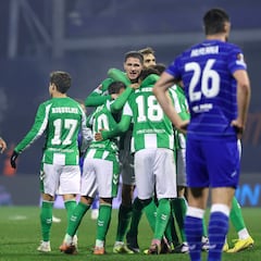 El Betis se pasea en Zagreb