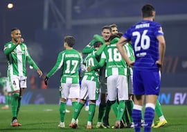 El Betis se pasea en Zagreb