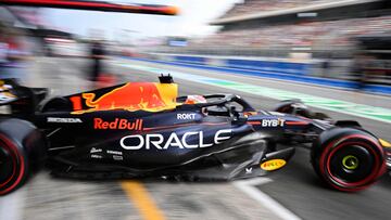 Max Verstappen (Red Bull RB19). Barcelona, España. F1 2023.