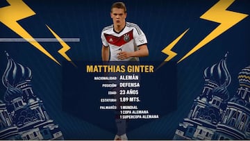 Matthias Ginter, con la inspiración de Ballack por delante