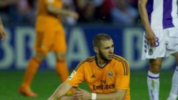 Karim Benzema delantero del Real Madrid CF.