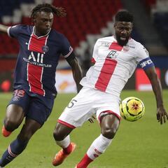 Moise Kean se estrena y el PSG vence cómodo al Dijon