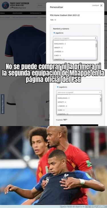 El futuro de Mbappé, de nuevo carne de memes
