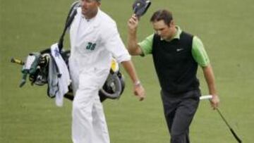 <b>MÁS CERCA.</b> El sudafricano continúa líder de la clasificación después de la tercera jornada.