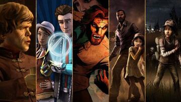 Algunas de las sagas de Telltale