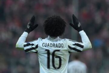 Juan Guillermo Cuadrado consigue su primer gol en la historia de la Champions League