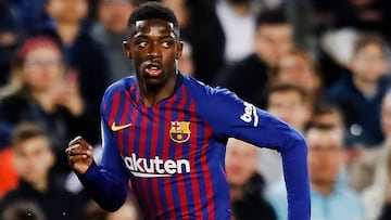 Hamstring worries for Dembélé as Lyon test looms