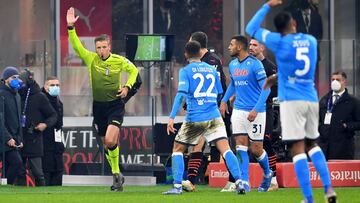 El Nápoles tumba al Milan y vuelve a ser segundo