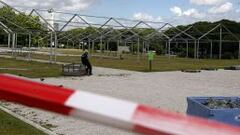 La UEFA paró la instalación de la Fan Zone del Atlético