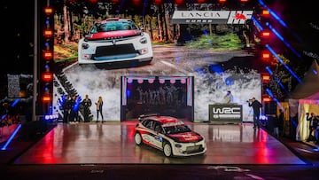 Presentación del Mundial de Rallys en Mónaco.