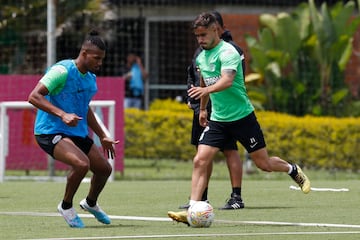 El equipo verdolaga se prepara para enfrentar una intensa semana con dos juegos trascendentales en el Atanasio ante el equipo caleño en el torneo local y Melgar por Copa Libertadores