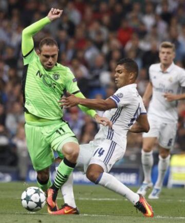 Casemiro y Bruno César.