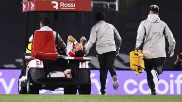 Felipe Peña sufre una nueva rotura de ligamentos cruzados