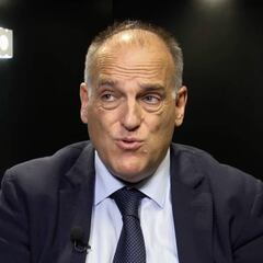 Tebas: "La subida impositiva crea la pobreza del fútbol español"