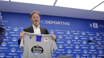 02/07/19 PRESENTACION DE ANQUELA COMO NUEVO ENTRENADOR DEL DEPORTIVO DE LA CORU&Ntilde;A 