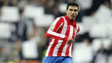 Reyes, con el Atlético.