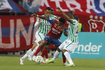 Atlético Nacional y el Deportivo Independiente Medellín se enfrentaron en la décimo novena jornada de la Liga BetPlay II - 2021 en el Atanasio Girardot