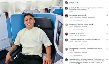 Thompson divide a las redes con su última foto: sus compañeros de Colo Colo reaccionan