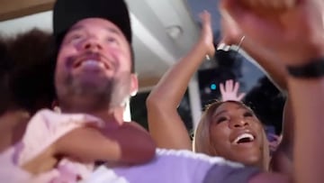 La espectacular revelaci¨®n de genero del bebe de Serena Williams