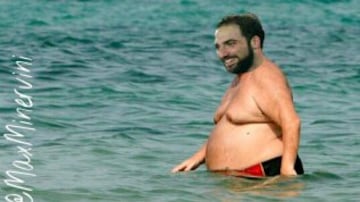 Los mejores memes del sobrepeso de Higuaín en la Juve