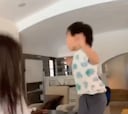 La adorable escena de los hijos de un futbolista al ver jugar de nuevo a su padre