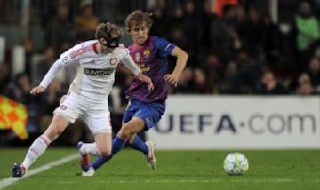 Marc Muniesa. El central era una promesa para el futuro de la zaga culé. Una grave lesión en la pretemporada de la temporada 2012/13 truncó su progresión. Tras la grave lesión el club decidió que jugara en el filial, que estaba en segunda, y al terminar la temporada el club decidió no renovarlo. Firmó en verano de 2013 por el Stoke City donde hoy continúa.