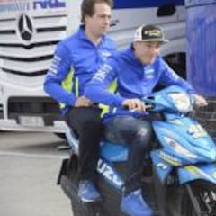 Aleix: “Se nota la diferencia de llevar alas en la Suzuki”
