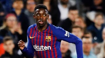 FC Barcelona vs Rayo Vallecano  Ousmane Dembele