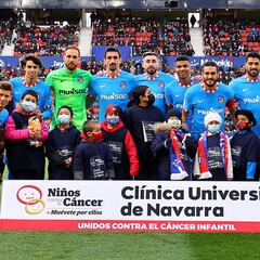 1x1 del Atlético: Herrera maneja, Oblak no encaja y arriba golean