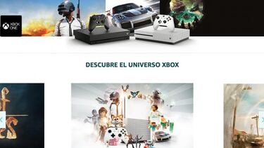 Amazon España estrena un portal dedicado a Xbox